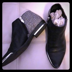Fergie black booties